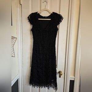 Basix Black Label Midnight Lace Midi Dress